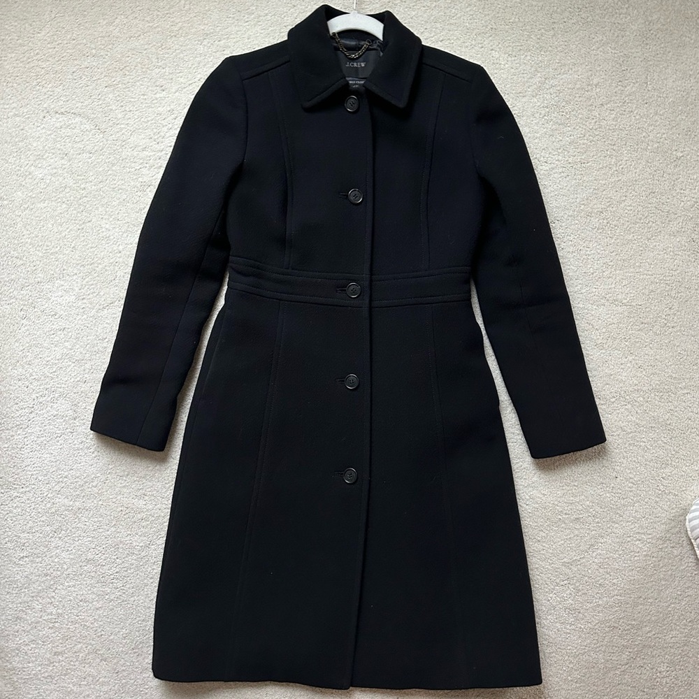 J Crew Lady Day Coat Size 0